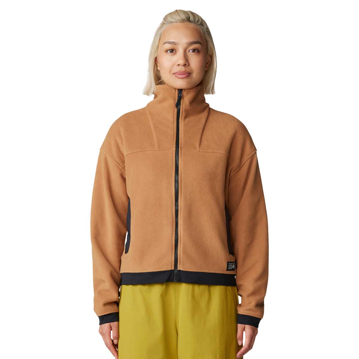 Mountain Hardwear Powder Maven Fleece Full Zip Jacket Women's in Smoky Quartz